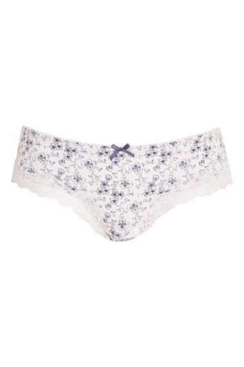 Topshop Floral Print French Knickers