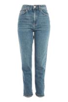 Topshop Tall Blue Green Mom Jeans