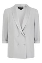 Topshop Petite Double Breasted Blazer