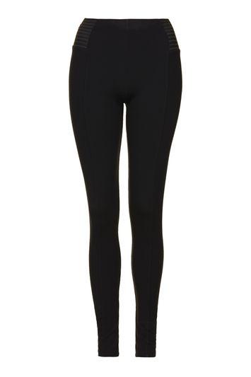 Topshop Tall High-waisted Ponte Leggings