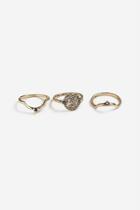 Topshop *coin Stack Rings