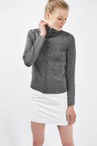 Topshop Zip Trackie Jumper By Boutique