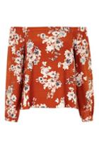 Topshop *ria Blossom Bardot Top By Nobody's Child