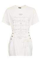 Topshop Romance Corset T-shirt