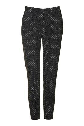 Topshop Pinspot Cigarette Trousers