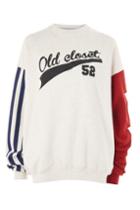 Topshop Old Closet Sweatshirt By Oioi