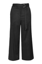 Topshop Wide Cropped Trousers