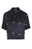 Topshop Hummingbird Pyjama Shirt