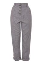 Topshop Petite Mini Check Mensy Pants