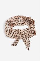 Topshop *leopard Print Head Scarf