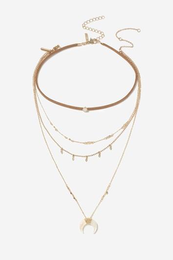 Topshop Charm Multipack Necklace