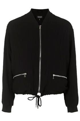 Topshop Lightweight Soft Bomber Jacket