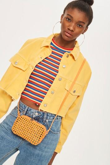 Topshop Onara Lattice Cross Body Bag