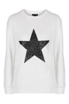 Topshop Star Sweatshirt