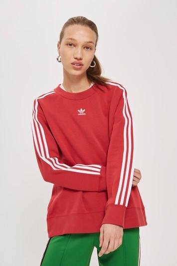 Topshop Crew Neck Sweatshirt By Adidas