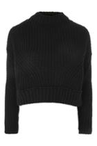 Topshop Knitted Crop Sweater
