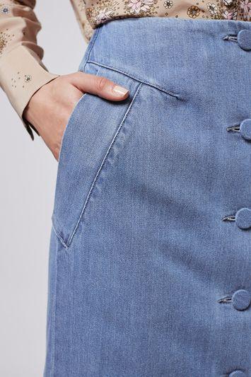 Topshop *whitcomb Skirt By Unique