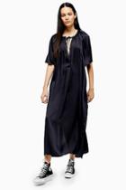 Topshop *smock Maxi Dress By Boutique