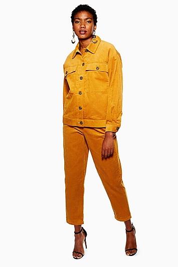 Topshop *corduroy Trousers By Native Youth