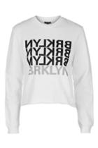 Topshop Brooklyn Reflective Sweatshirt