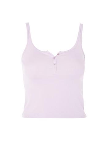 Topshop Button Front Vest Top