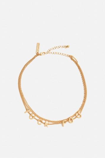 Topshop *'yuck Fou' Necklace By Skinny Dip