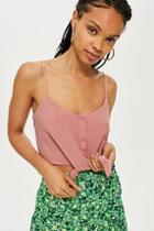 Topshop Knot Front Camisole Top