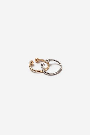 Topshop *2 Pack Basic Nose Ring