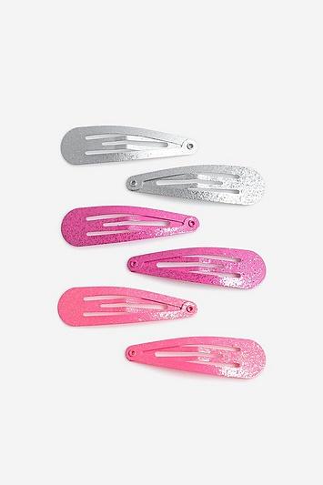 Skinny Dip *mix Glitter Hair Slides