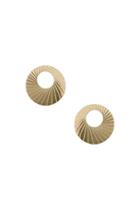 Topshop Spiral Disc Earrings