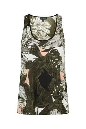 Topshop Jungle Print Vest