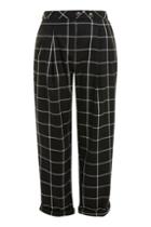 Topshop Checked Mensy Trousers