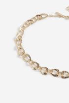 Topshop *textured Link Chain Necklace