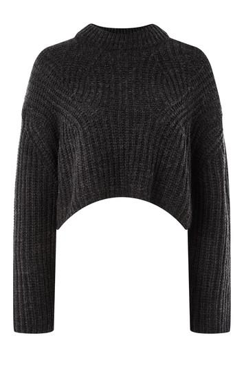 Topshop Crew Neck Knitted Jumper By Native Youth