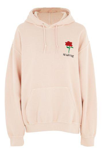 Topshop Tall No Way Ros Hoodie By Tee & Cake