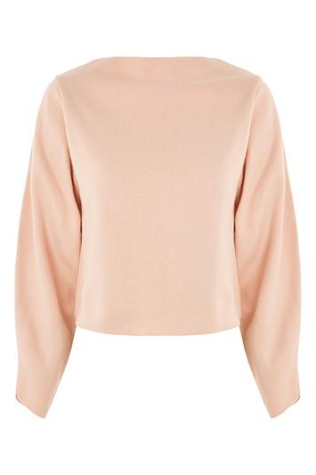 Topshop Extreme Sleeve Knitted Jumper