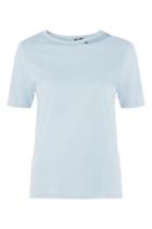 Topshop Short Sleeve Choker T-shirt