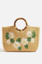 Skinny Dip *kaia Straw Tote Bag By Skinnydip