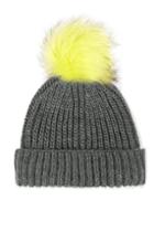 Topshop Tip Fur Pom Beanie Hat