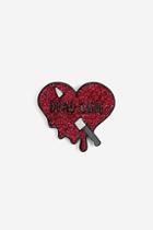 Topshop *'dead Cute' Halloween Slogan Brooch