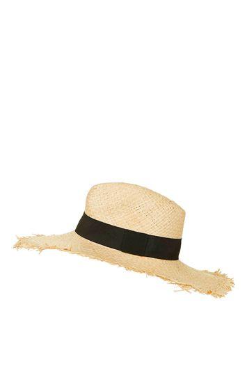 Topshop Frayed Brim Fedora