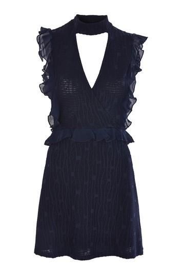 Topshop *tango Ruffle Detail Dress By Tfnc