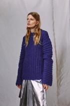 Topshop Extreme Long Sleeve Knitted Jumper By Boutique