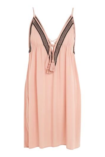Topshop Embroidered Sundress