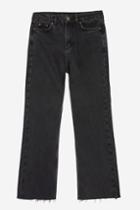 Topshop *raw Hem Kick Flare Jeans By Boutique