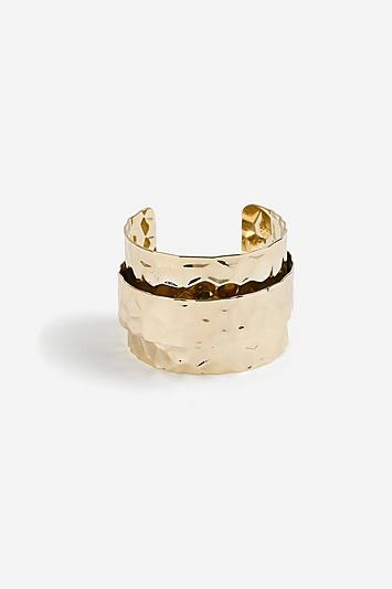 Topshop *croc Print Cuff