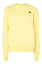 Topshop Signature Logo Crew Neck T-shirt By Russell Athletic