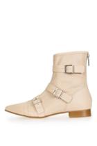 Topshop Andrew Buckle Ankle Boots