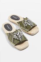 Topshop Espadrille Sliders