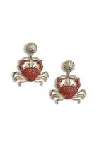 Topshop Pave Crab Earrings